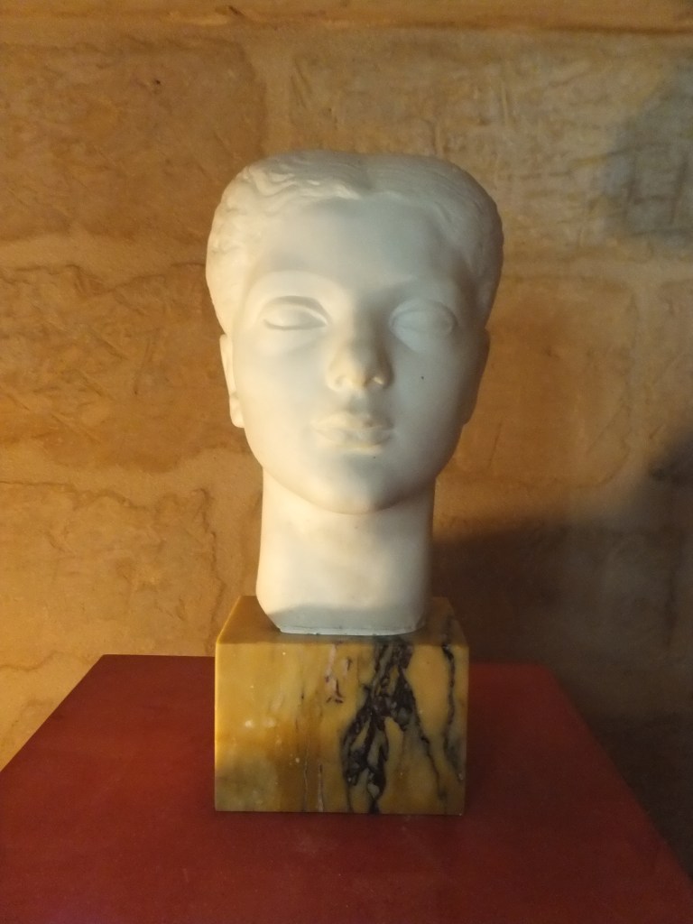 The marble head of Antonia