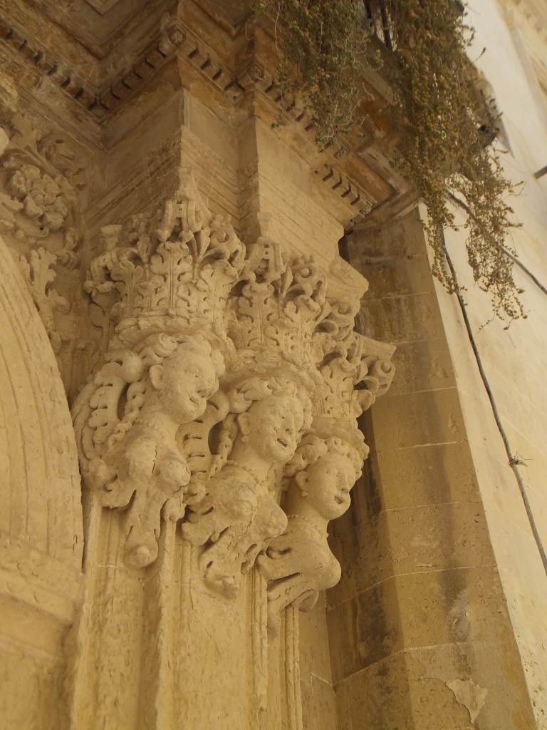 Baroque carving in Lecce